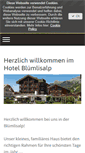 Mobile Screenshot of hotel-bluemlisalp.ch